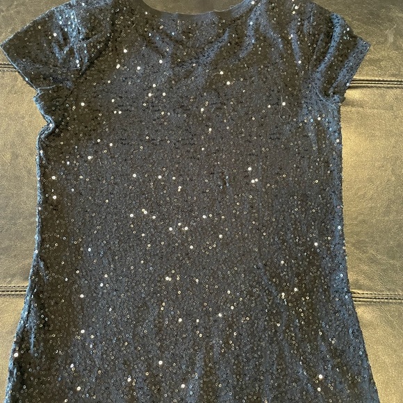 Black sequin tee - Picture 2 of 2